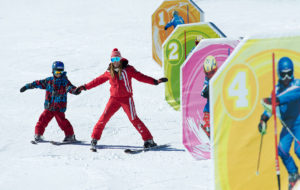 Skikurse für die Kinder auf der Seiser Alm