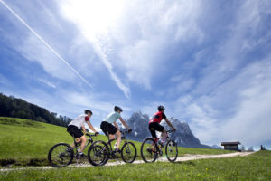 Biken in den Dolomiten
